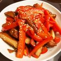 ＊ゆあま＊'s cooksnap of when they made パプリカとさつま揚げのキンピラ.