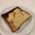 papikun's cooksnap of when they made シュガー☆チーズトースト(黒胡椒など）.