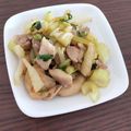 スポボブ's cooksnap of when they made ＊ご飯が進む♪セロリと鶏もも肉の炒め煮＊.