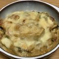 クックJ3N6JR☆'s cooksnap of when they made ワンパンでほうれん草のグラタン.