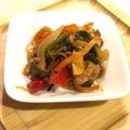 きらら15's cooksnap of when they made 春雨と野菜たっぷり豚肉チャプチェ.