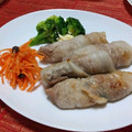 ☆☆あっきん☆☆'s cooksnap of when they made ズッキーニの肉巻き☆ゆず胡椒マヨ添え.