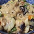★ふ～ちゃん★'s cooksnap of when they made 鶏もも肉と野菜の中華風クリーム煮.
