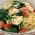 EMI♡えみ♡絵美's cooksnap of when they made ドライバジルで簡単海老の冷製パスタ.