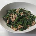 野菜係's cooksnap of when they made 簡単いんげんツナポンあえ.