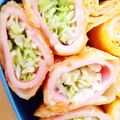 ぴかりんぼん's cooksnap of when they made ハムとチーズとキャベツの春巻き.