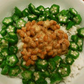 さおりらっくま's cooksnap of when they made 納豆とおくらのねばねば丼☆.