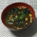 おはなすき's cooksnap of when they made もずくと若布の味噌汁.