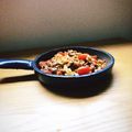 masa0508's cooksnap of when they made 豚こまとプチトマトのチリソース炒め♪.