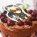 ふわとろくり～み～'s cooksnap of when they made 仮面ライダーガイム☆チョコプレート.