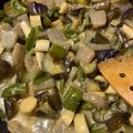 30jasmine's cooksnap of when they made こんにゃく入り茄子とピーマンのみそ炒め.