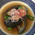 まゆげむし's cooksnap of when they made 丸茄子の揚げ浸し.