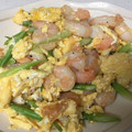 もみじママさん's cooksnap of when they made えびとアスパラの卵炒め.