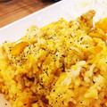 ハッピィ0730's cooksnap of when they made かぼちゃと豚肉の炊き込みご飯♪.