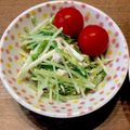 ばたみそーぱん☆'s cooksnap of when they made モリモリ食べられる！水菜のツナマヨサラダ.