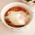 低脂質にこだわりたい's cooksnap of when they made レンジで2分！簡単温泉たまご.
