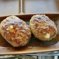Saki0949's cooksnap of when they made こってりポークハンバーグ♪.