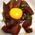 ❀ありーず✿'s cooksnap of when they made 簡単！まぐろユッケ丼.