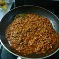 ☆トミィ★'s cooksnap of when they made トマトジュースで作るミートソース.
