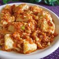 ayureo's cooksnap of when they made えびと豆腐のﾁﾘｿｰｽ煮♡.