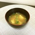 ☆こまっと☆'s cooksnap of when they made きざみめかぶのお味噌汁.