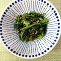 horseland's cooksnap of when they made 簡単！ほうれん草の胡麻和え.