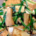 りょうちんワイフ's cooksnap of when they made にらと厚揚げのみそいため.