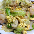 ＋SUN3's cooksnap of when they made お二人さんの☆エビとキャベツの炒め物！.