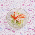 カレンガール's cooksnap of when they made きゅうりと新たまねぎの簡単サラダ☆切り方.