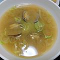 さちぷーにゃん's cooksnap of when they made あさりの味噌汁 ランキング2位.