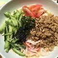 かいや's cooksnap of when they made 豆乳坦々そうめん.