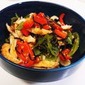すてら605's cooksnap of when they made ☺簡単♪ちくわとピーマンの塩昆布和え☺.
