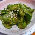 新妻あや's cooksnap of when they made 揉み揉み☆キュウリの味噌和え(*'ω').