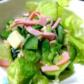 ユーロン's cooksnap of when they made キュウリサラダ.