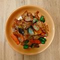 neko＊and…'s cooksnap of when they made 辛うま！鶏肉とピーマンとナスの豆板醤炒め.