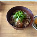 chii198's cooksnap of when they made お刺身で♪自家製ぶりの漬け丼.