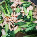 ハニイとムサシ's cooksnap of when they made シャキ旨【豚と小松菜のオイスター炒め】.