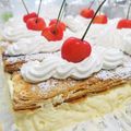 milkみー's cooksnap of when they made パイシートで簡単♪ミルフィーユ.