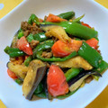 クックＦ8ＪＷ40☆'s cooksnap of when they made 簡単♪なすとトマトの焼肉タレ炒め.
