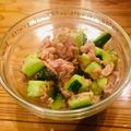 FGO☆'s cooksnap of when they made きゅうりとシーチキンの梅肉和え.
