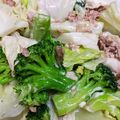ウーたんポンちゃん's cooksnap of when they made キャベツナブロッコリー☆ビールにあう！.