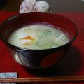 ダイナマイト漆黒's cooksnap of when they made 落とし卵の味噌汁.