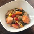 モコ２モコ太's cooksnap of when they made 秋鮭とコロコロ野菜の甘酢炒め.