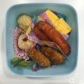 ❁Abake❁'s cooksnap of when they made ウインナーのケチャップ焼き.