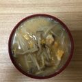 かおり♡♡♡'s cooksnap of when they made 【簡単】もやし味噌汁.