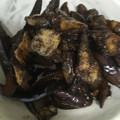 snow012's cooksnap of when they made ナスと松山あげの煮物.