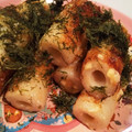 おおかなぼぅ's cooksnap of when they made ちくわの磯辺マヨ焼き.