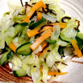 ma2kaboch's cooksnap of when they made きゃべつと胡瓜の塩昆布 胡麻油和え.