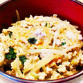 bonbonnier's cooksnap of when they made 簡単！うまい！もやし挽き肉丼.