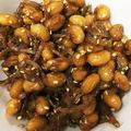 魅華千's cooksnap of when they made 〈作りおき〉大豆とじゃこの甘辛煮.